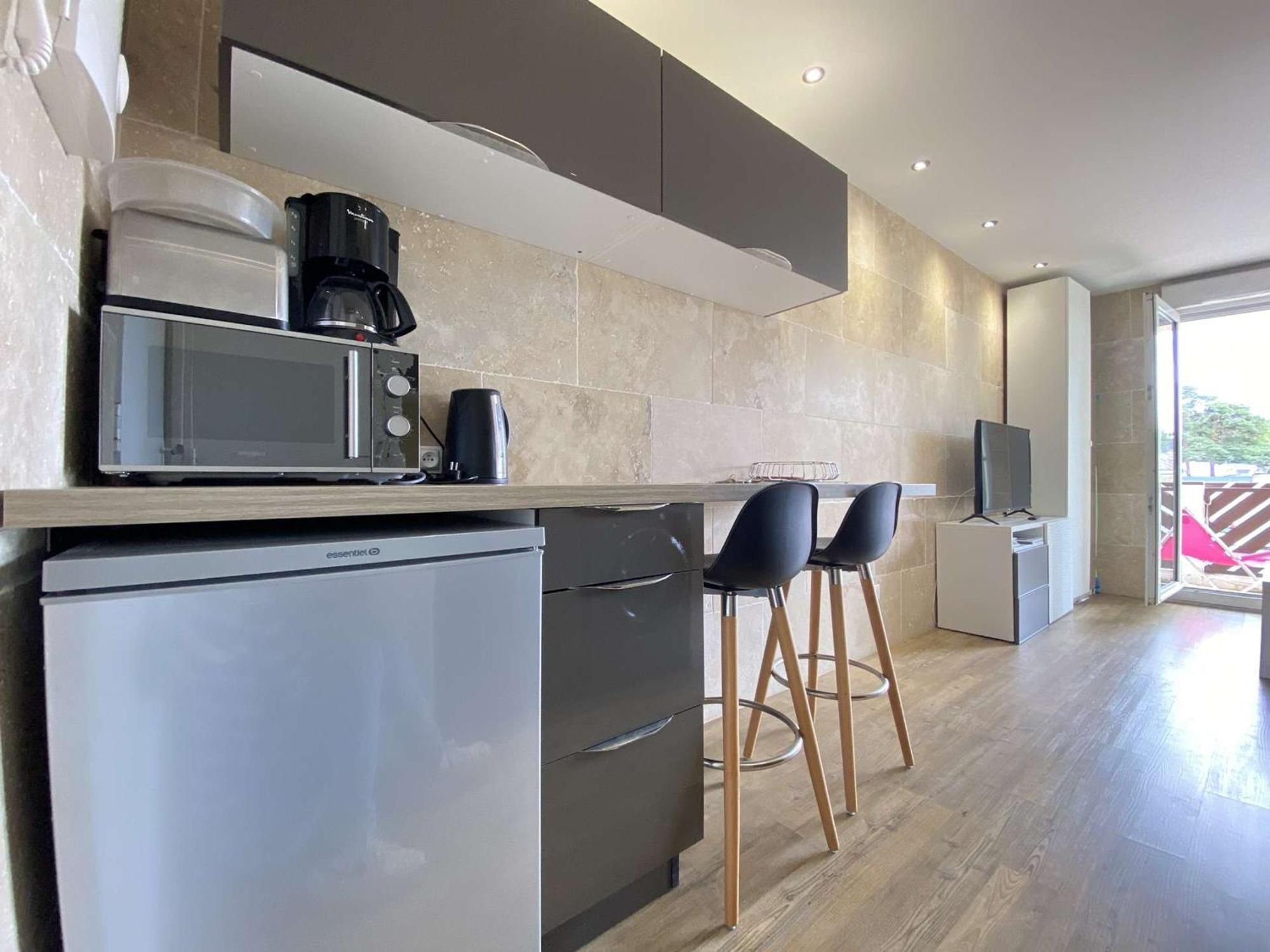 Studio Moderne Avec Balcon Sud, Parking Prive, Pres Avenue De Gaulle - 2 Couchages A La Baule - Fr-1-245-107 المظهر الخارجي الصورة